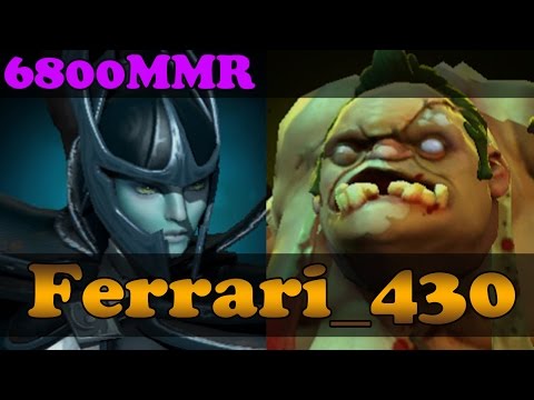 Dota 2 - Ferrari_430 6800 MMR Plays Phantom Assassin And Pudge - Ranked match Gameplay!
