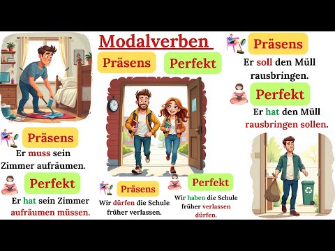 🚀 Schneller Deutsch lernen: Modalverben im Präsens und Perfekt verstehen