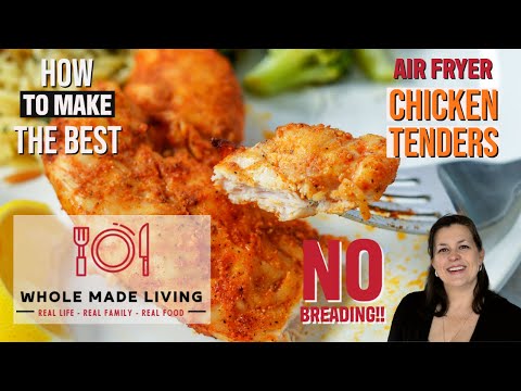 How to Make Air Fryer Chicken Tenders without Breading