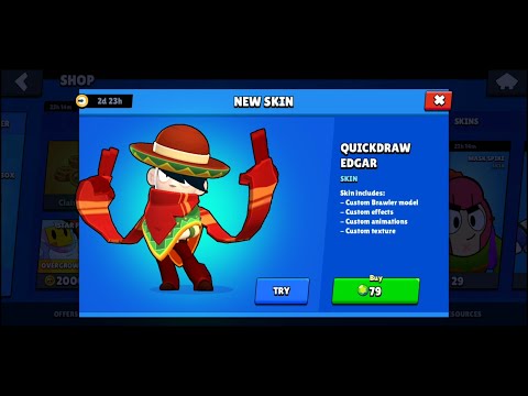 I Got QUICKDRAW EDGAR In Brawl Stars!