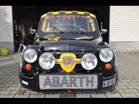 , title : 'Fiat Abarth 1000 with Yamaha R1 power'