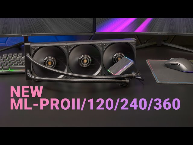 Refrigeração Líquida Mars Gaming ML-PROII120 120mm 1 Ventoinha Ultra Silenciosa video