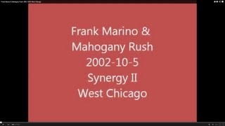 Frank Marino & Mahogany Rush 2002-10-05 West Chicago