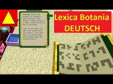 Lexica Botania Linkbook to German Tutorials rel ohne Ton