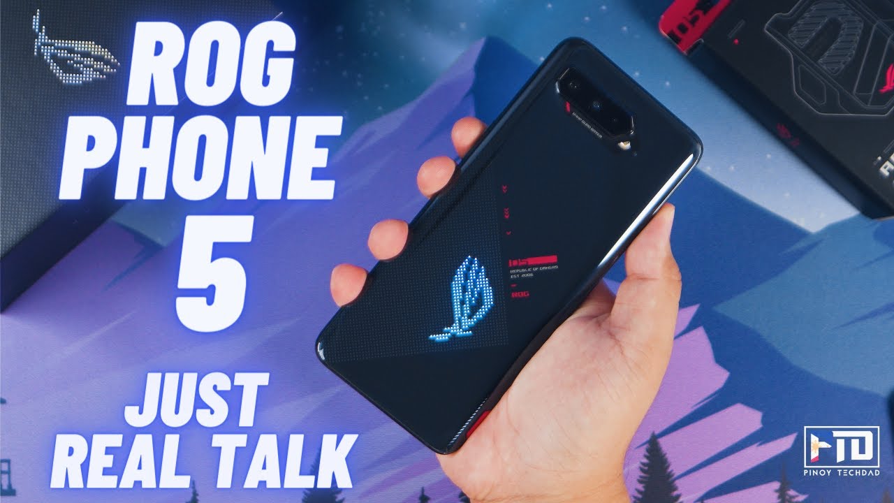 ASUS ROG PHONE 5 CLASSIC: CRAZY BATTERY FEATURES! (FULL REVIEW)