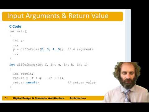 DDCA Ch6 - Part 11: RISC-V Functions