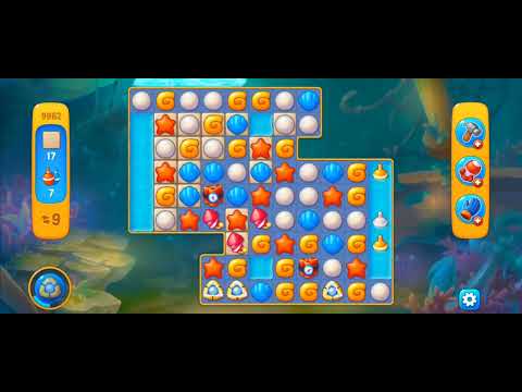 Fishdom Easy Level 9962 (with ingame lightning booster) @choraelmin