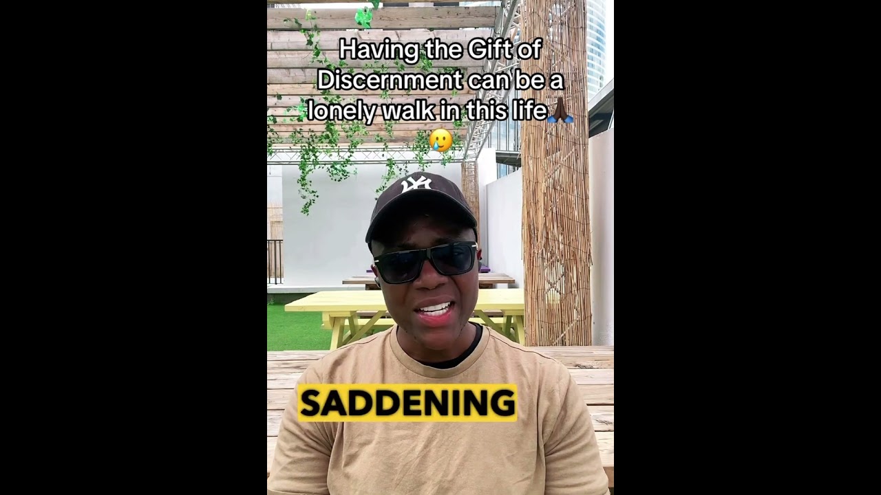 Having the gift of Discernment can be a lonely walk #spiritualgifts #discernment