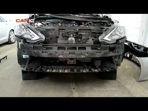 2013–2019 Nissan Sentra – How to Remove Front Bumper For Replacement