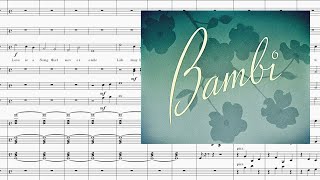Bambi - Love is a Song (Main Titles) Full Score Transcription in Musescore 4