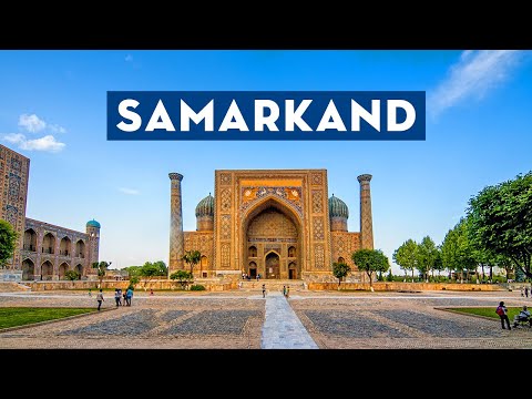 Cidade de Samarcanda - Rota da Seda do Uzbequistão