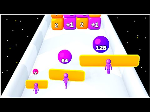 Bouncing Balls 2048 - Gameplay Walkthrough - Levels 1-15