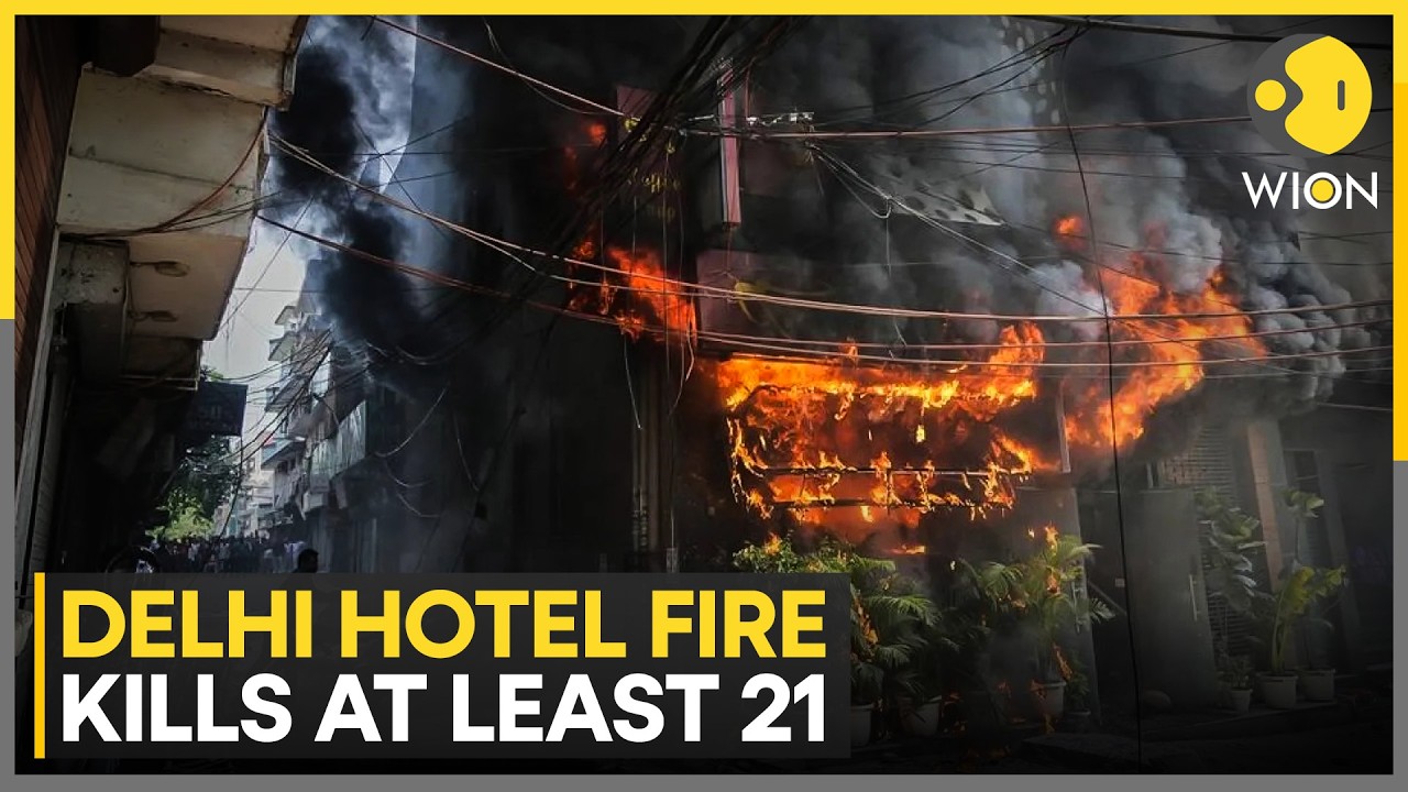Delhi Malviya Nagar Fire: Hotel Had 25 Rooms Against Sanctioned Six Rooms | WION NEWS