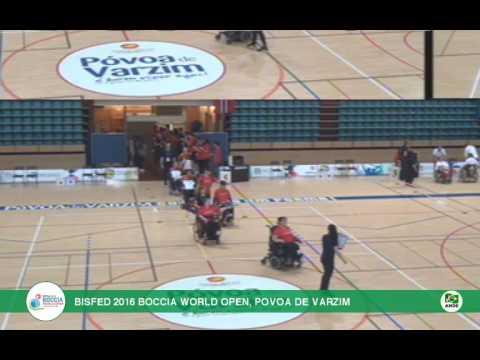 BRASIL no BISFED 2016 BOCCIA WORLD OPEN - POVOA DE VARZIM