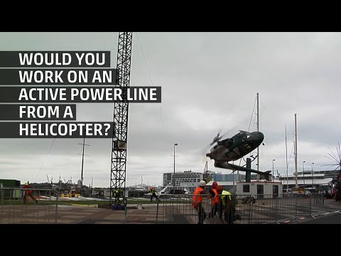 Top 10 Extreme Jobs: Helicopter Linemen
