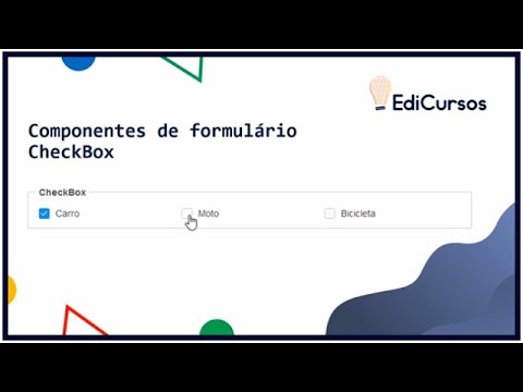 Aula 48 - Componentes de formulário - CheckBox