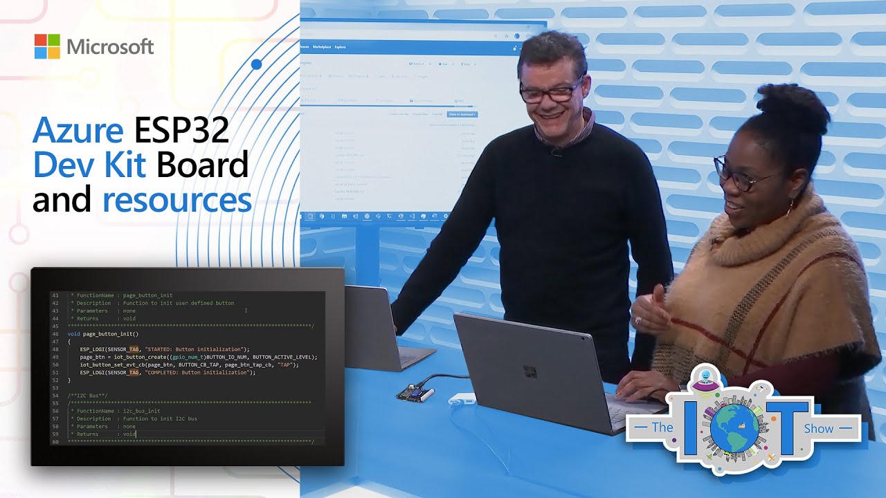 Azure ESP32 Dev Kit Board and resources