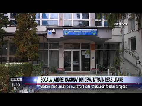 ȘCOALA „ANDREI ȘAGUNA” DIN DEVA ÎNTRĂ ÎN REABILITARE