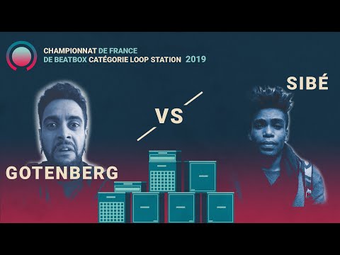 GOATENBERG VS SIBÉ Quart De Finale Loopstation Championnat de France de Beatbox 2019
