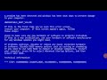 Windows Xp Error Blue Screen