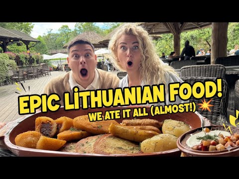 Trying Traditional Lithuanian Food in Belmontas 🇱🇹 | Best Lithuanian Cuisine in Vilnius