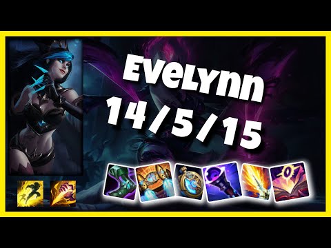 Evelynn vs Taliyah EU Challenger JUNGLE (14/5/15) - v10.25