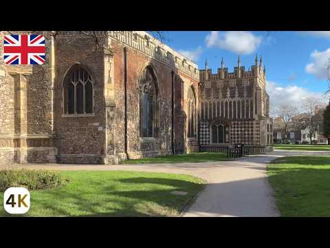 Chelmsford Walking Tour (4K) | One of Essex's Best-Rated Towns
