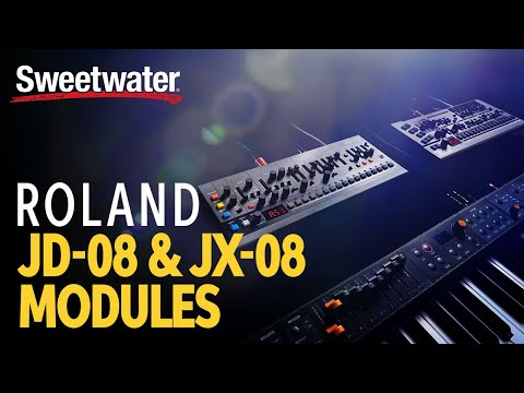 Roland JD-08 and JX-08 Boutique Sound Modules — Daniel Fisher