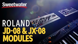 Video thumbnail for Roland JD-08 and JX-08 Boutique Sound Modules — Daniel Fisher by Sweetwater