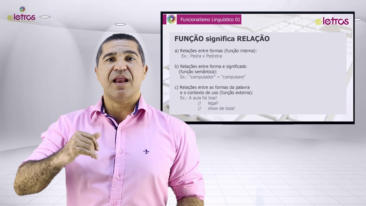 ANTONIO CARLOS XAVIER - FUNCIONALISMO LINGUÍSTICO AULA 1