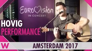 HOVIG &quot;Gravity&quot; (Cyprus 2017) LIVE @ Eurovision in Concert Welcome Party