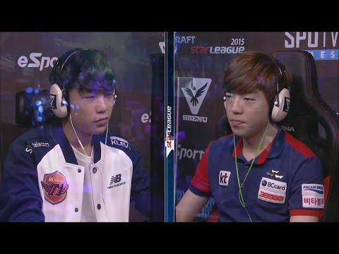 [SBENU SSL 2015] Dream vs Life RO.8 Match2 set5 -EsportsTV, Starcraft 2