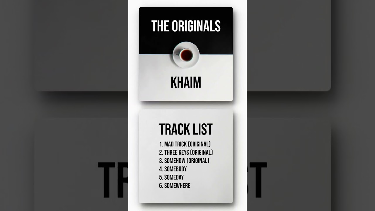 Khaim EP 'The Oringinals' Highlight Medley