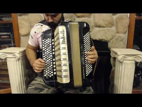 4882 - Black Gold Hohner Maestro IV Chromatic Button Accordion C System 82 120 $1299