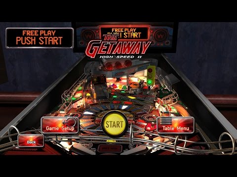 Pinball Arcade - The Getaway: High Speed II DX11 PC Gameplay (60fps)