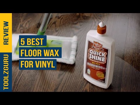 image-What is the best way to wax vinyl floors?