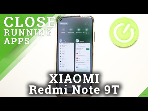 XIAOMI Redmi Note 9T – Turn Off Running & Background Apps