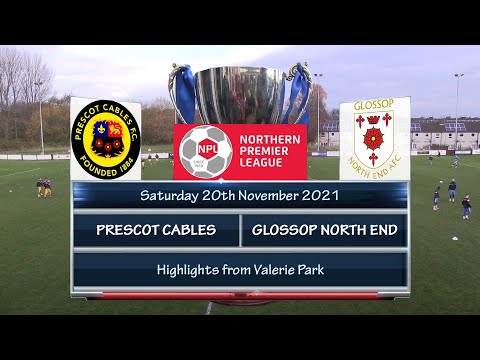 Prescot Cables v Glossop North End 20/11/21