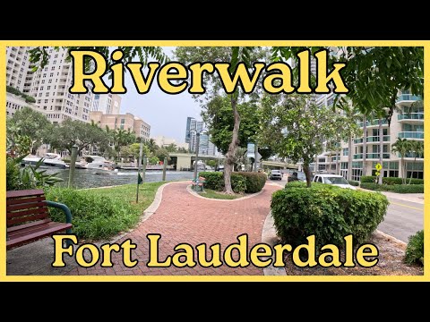 Scenic Bike Ride Along Fort Lauderdale Riverwalk | Waterfront Views, Hidden Gems & City Vibes