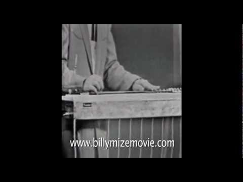 Billy Mize pickin' a steel guitar
