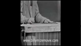Billy Mize pickin' a steel guitar