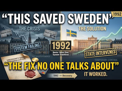 The Forgotten Banking Nationalization That Saved Sweden (1992)