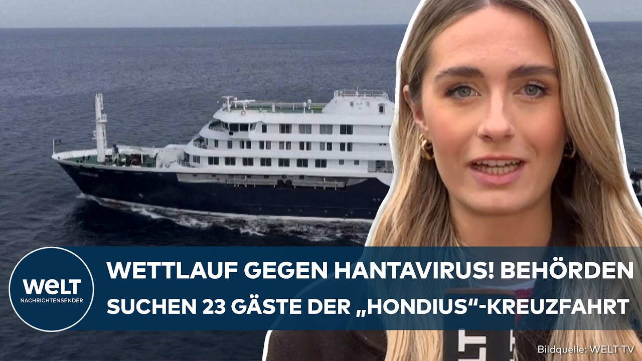 HANTAVIRUS: 23 Kreuzfahrt-Gäste längst von Bord gegangen! Für die Behörden beginnt nun ein Wettlauf