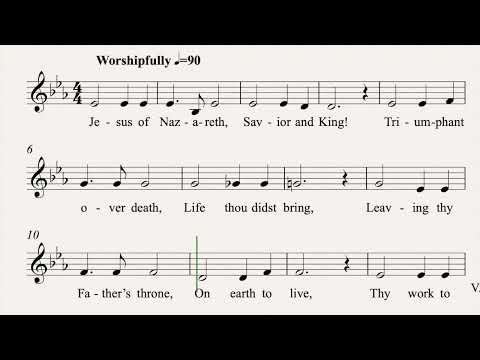 Jesus de Nazaré Mestre e Rei | Contralto 🎹🎤