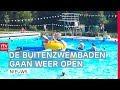 Plonsen in het buitenluchtzwembad & tulpen plukken | RTV Drenthe