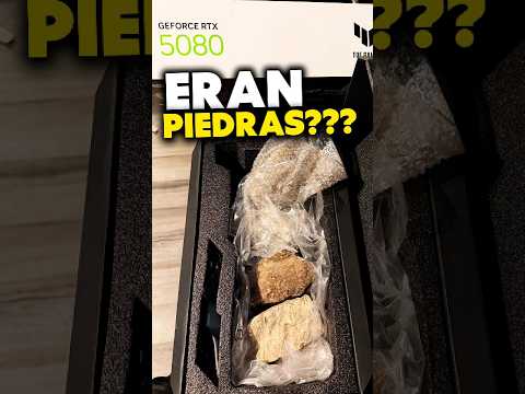 Compró una #NVIDIA #RTX 5080 Y RECIBIÓ PIEDRAS!!!!
