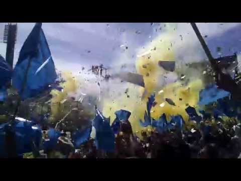 "Recibimiento Rosario Central vs Newell's - Clasico 2014" Barra: Los Guerreros &bull; Club: Rosario Central