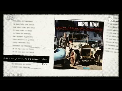 Alcaline, La Minute - Boris Vian
