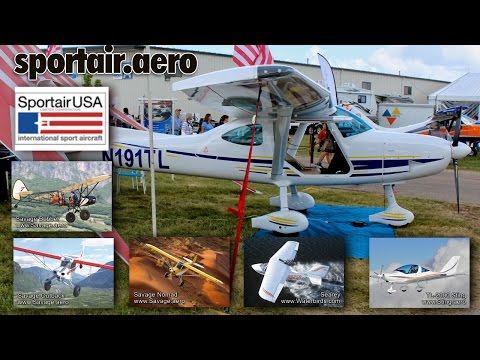 SportAir USA, Sirius, Sting, Savage lightsport aircraft, sales, service, repair.