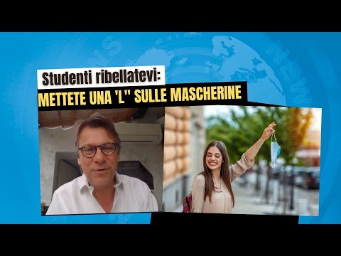 Zuppa di Porro 30 apr 2022 - Studenti ribellatevi: mettete una 'L" sulle mascherine